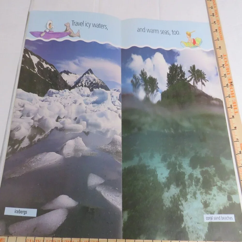 Under the Sea  BIG BOOK (almost 2 feet tall) with teacher pages CLASSROOM SIZE